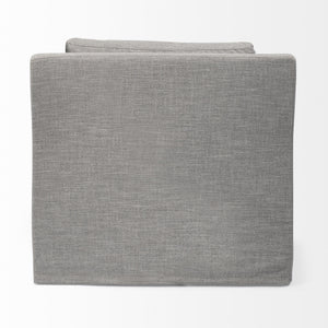Denly III 38 X 38.25 X 34.5 Flint Gray Slipcover Upholstered Arm Chair