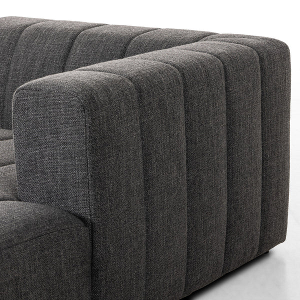 Build Your Own: Langham Channeled Sectional - Saxon Charcoal