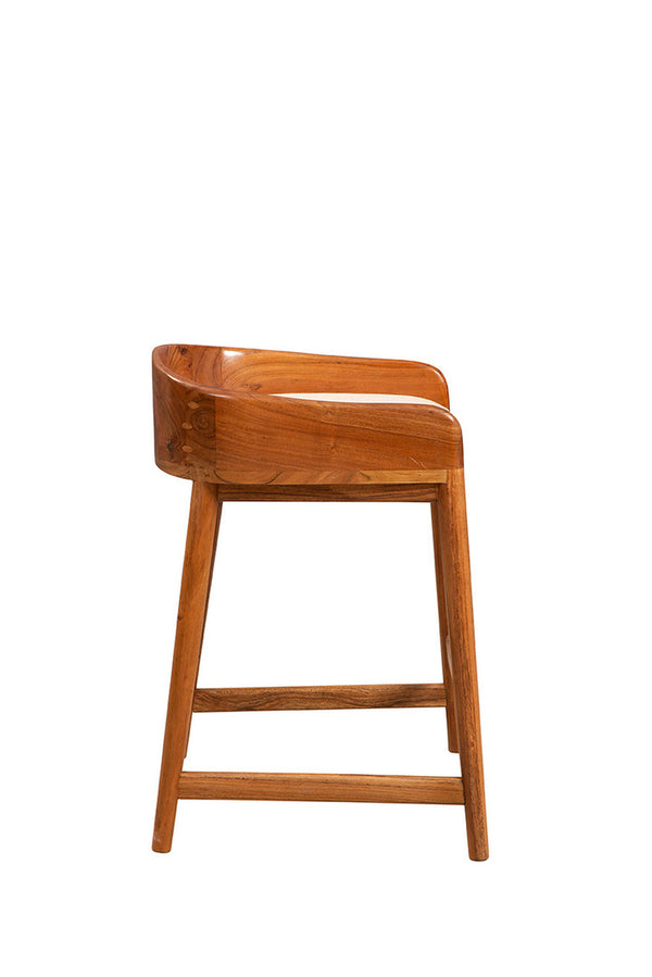 Saddle Counter Stool