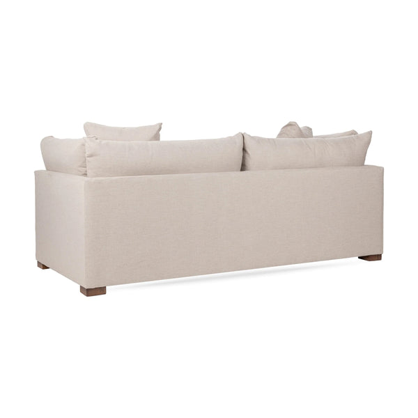 Audrey Sofa in Dawn-Twine with Feather-and-Down Cushions