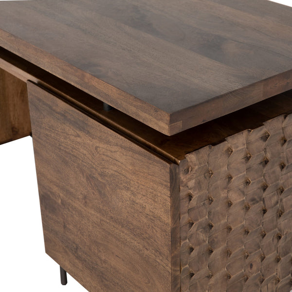Raffael Desk In Antique Brown