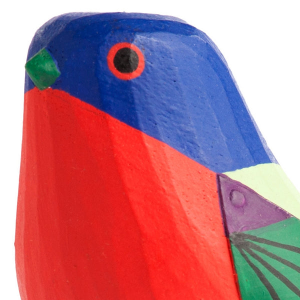Flamboyant Feathers, Wood Bird