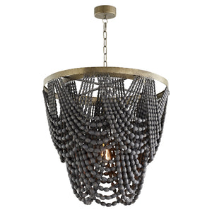 Large Hammock Pendant in Tinted Raw Iron
