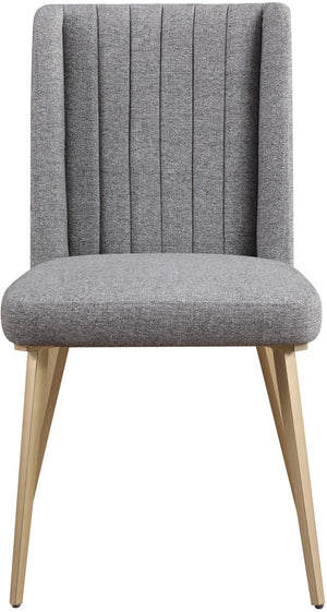 Alexandra Dining Chair In Brushed Gold