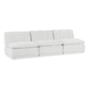 Haven Leather Modular Sofa - White, Customizable Design