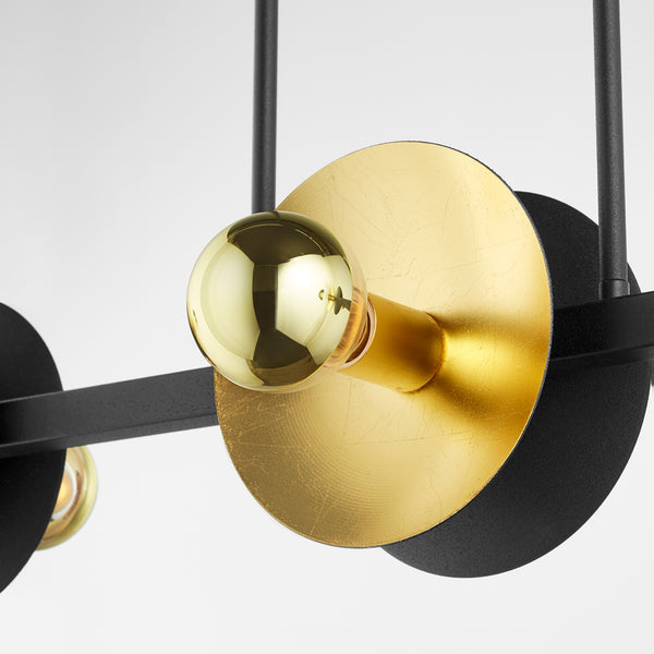 Artemis Island in Noir and Gold Leaf