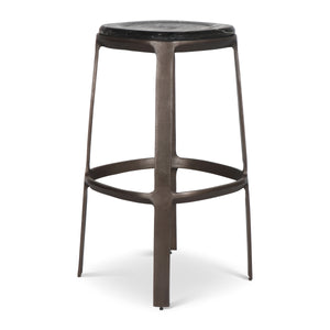 Alfie Marble Stool