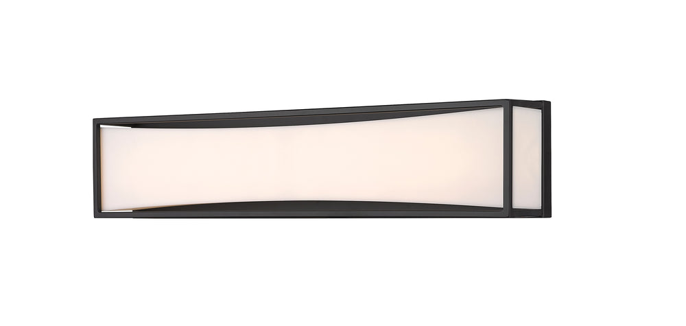 Baden 2 Light Vanity in Matte Black Finish