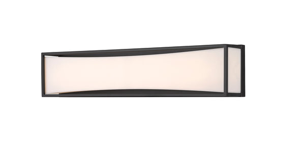 Baden 2 Light Vanity in Matte Black Finish