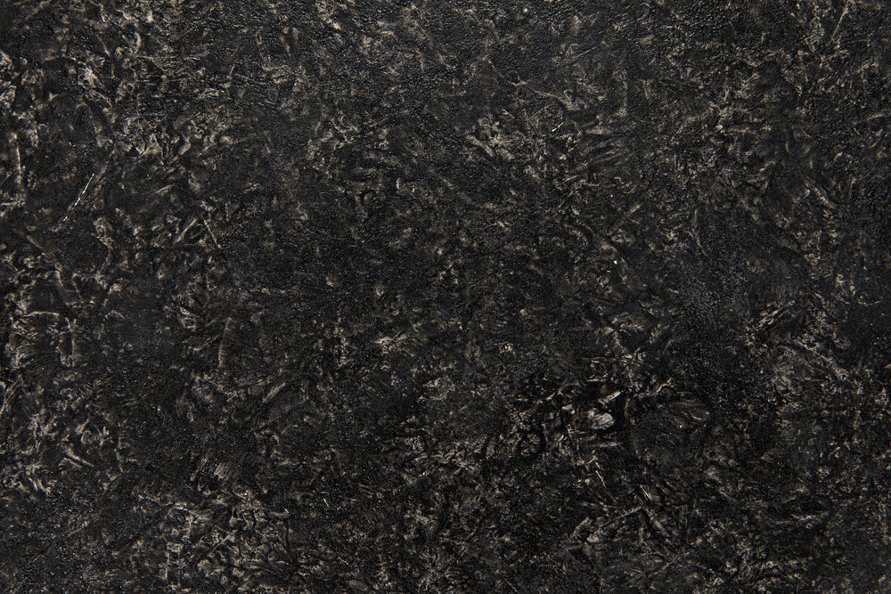 Head Side Table, Black Fiber Cement