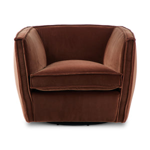 Rashi Swivel Chair - Surrey Auburn