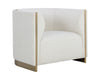 LARRON ARMCHAIR - RHEA LIGHT BARLEY