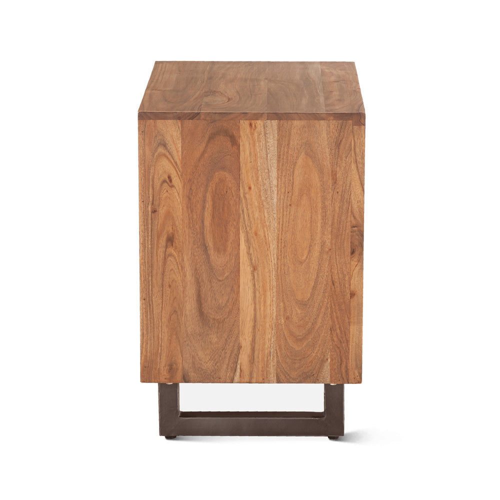 Aspen 24" Night Chest, Two Drawer and Shelf