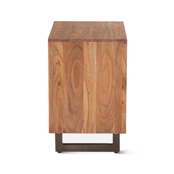 Aspen 24" Night Chest, Two Drawer and Shelf