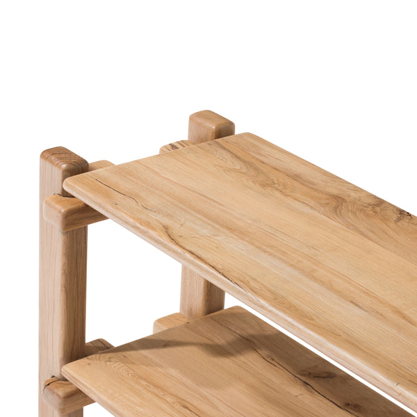 Marcia Low Console Table in French Oak