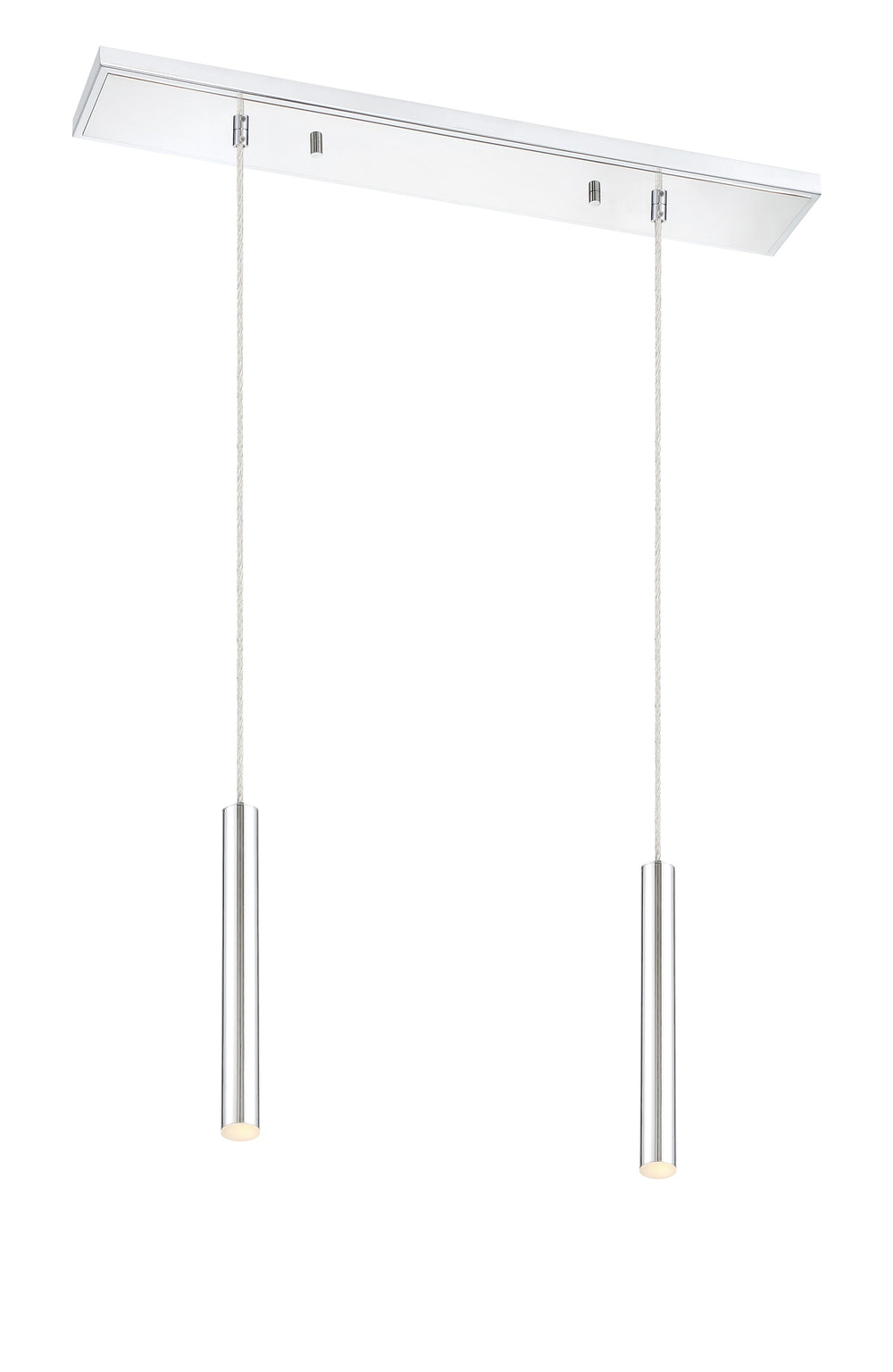 Forest 2 Light Island/Billiard in Chrome Finish