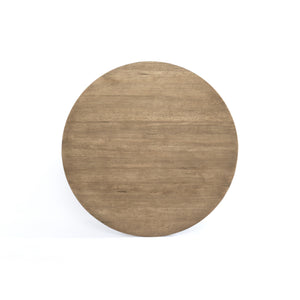 Mesa Round Coffee Table-Light Brushed