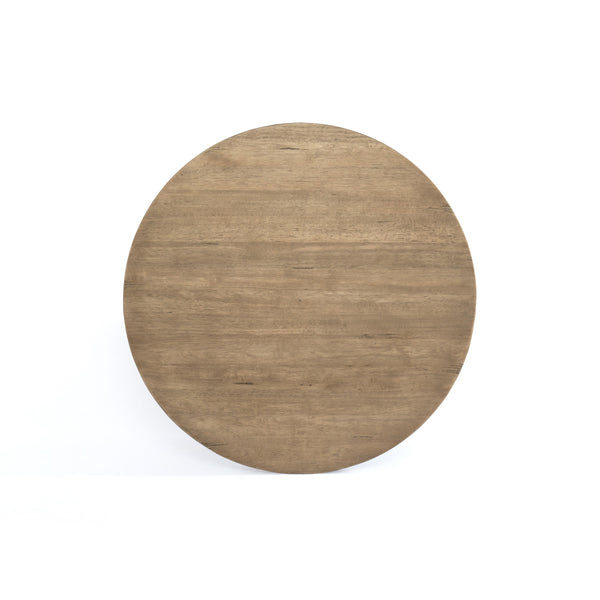 Mesa Round Coffee Table-Light Brushed