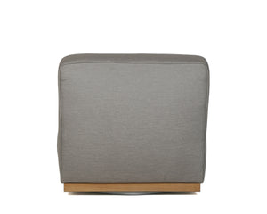 Carbonia Swivel Lounge Chair - Pallazo Taupe
