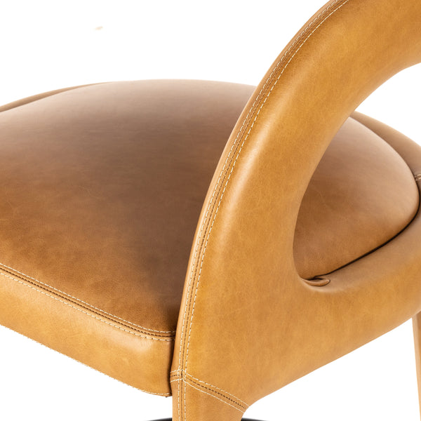 Hawkins Counter Stool In Butterscotch