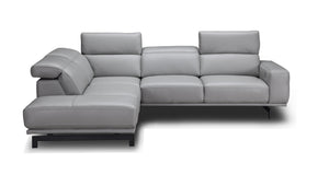 Rayan Light Grey Sectional in Left Facing