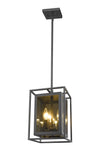 Infinity 3 Light Mini Pendant in Misty Charcoal Finish