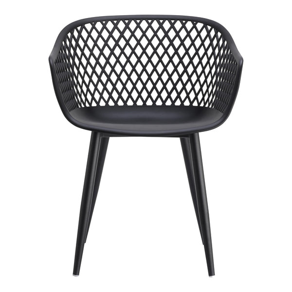 Piazza Outdoor Chair Black - Set of 2