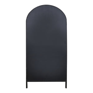 Moe's Wilde Display Cabinet in Black Oak