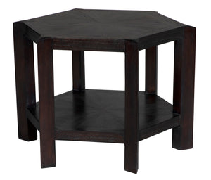 Yehuda Large Side Table, Sombre Finish