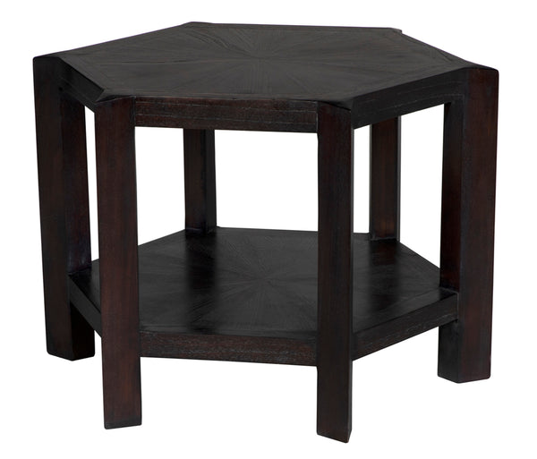 Yehuda Large Side Table, Sombre Finish