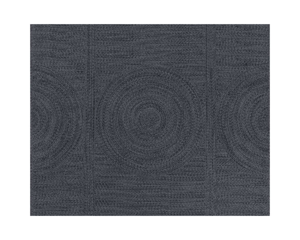 GYRE HAND-WOVEN RUG - SLATE / CHARCOAL - 8' X 10'