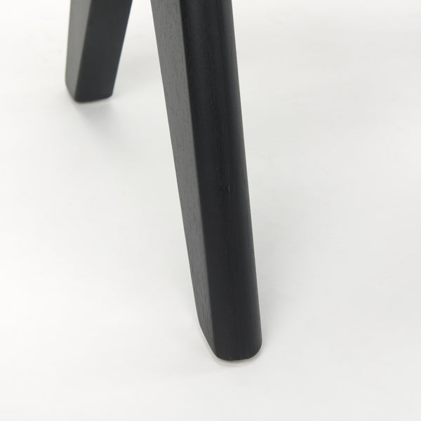 Arvin 21.7L x 17.7W x 18.1H Black Wooden Stool