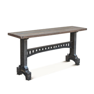 Wood Console 66in