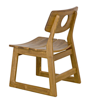 Buraco Teak Chair with Satin Gloss Finish