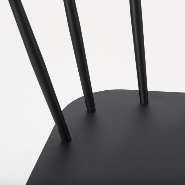 Colin Black Metal Counter Stool