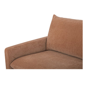 Paris Heritage Pink Sofa with Steel Legs