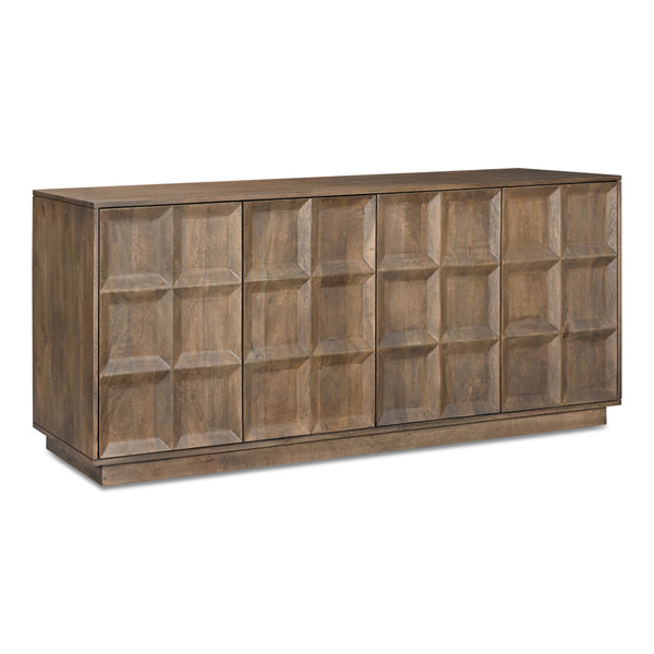 Moe's Bowen Sideboard in Matte Sandblast Brown