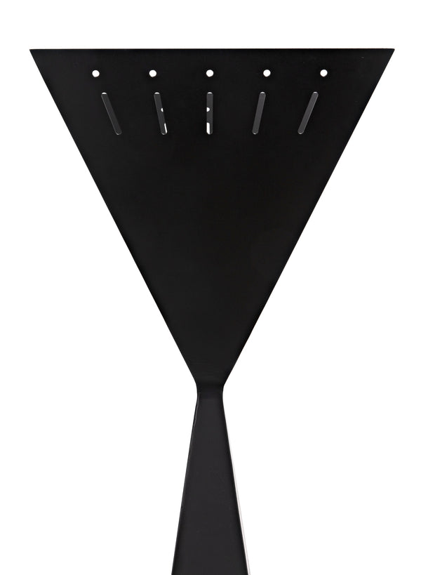 Brixton Floor Lamp, Black Steel