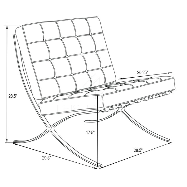 ZARA CHAIR - BLACK