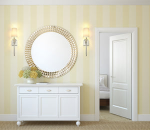 Ava 1 Light Wall Sconce in Polished Nickel Finish