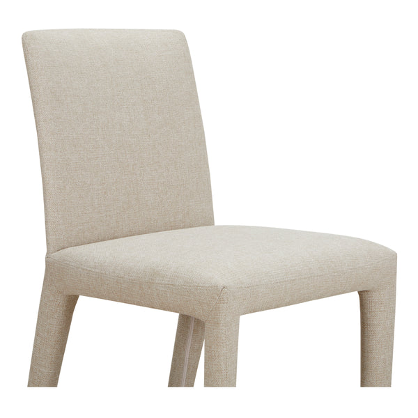Moe's Monte Dining Chair Beige - Set of Two