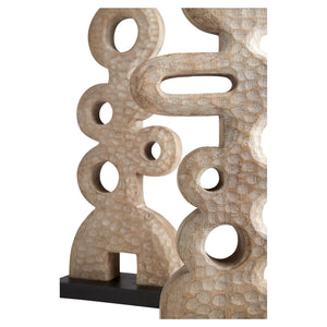 Zulu Sculpture #1 | Weathered Grey