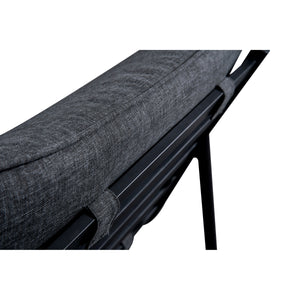 Moe's Morgan Outdoor Accent Chair in Grey