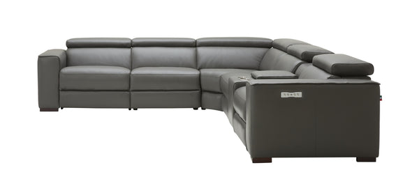 Killian Motion Sectional in Dark Grey