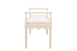 Cream Juliet Bench