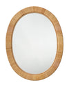 Aloha Rattan Oval Mirror
