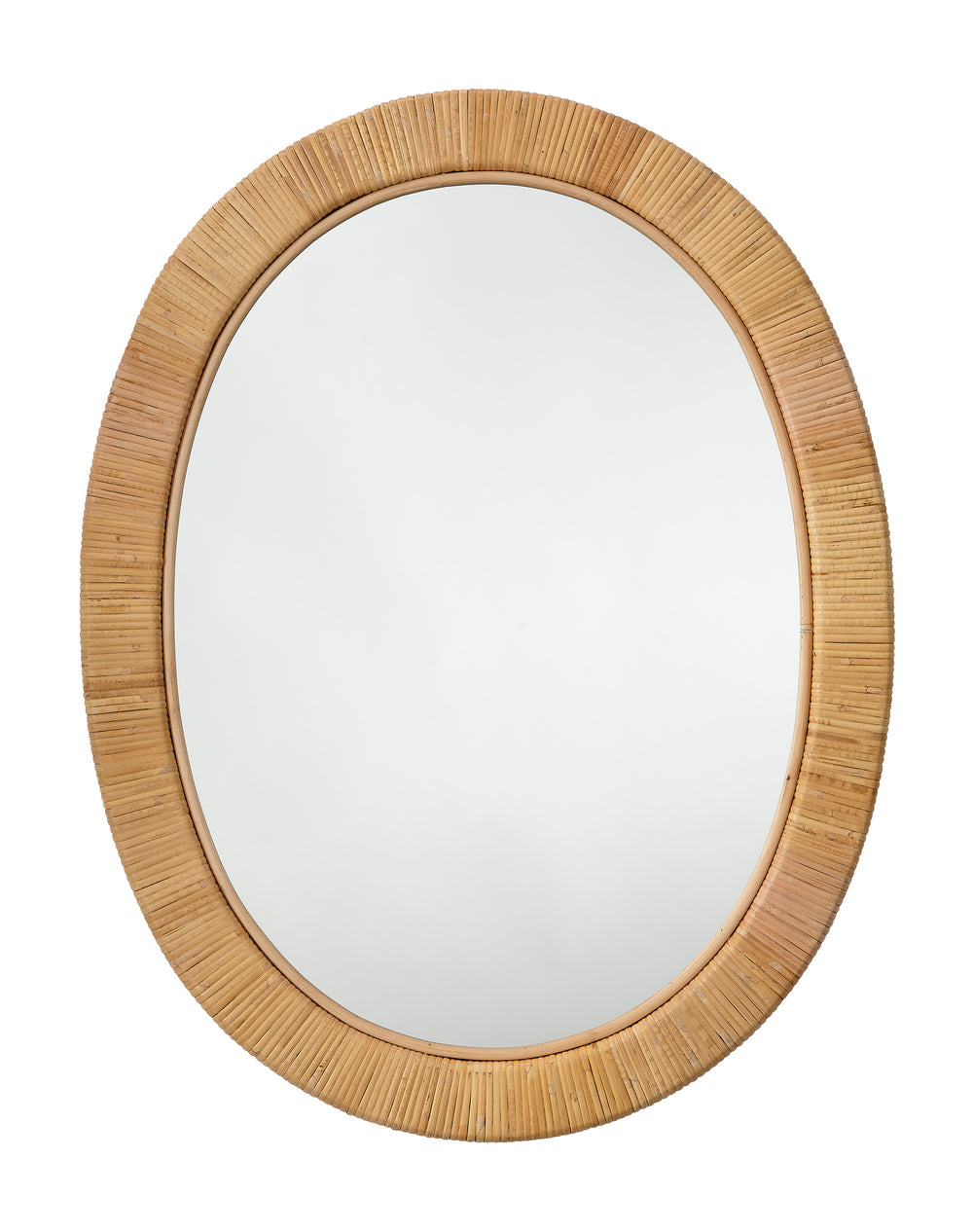  Aloha Rattan Oval Mirror 