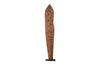 Carved Leaf on Stand, Copper Leaf, Extra Large