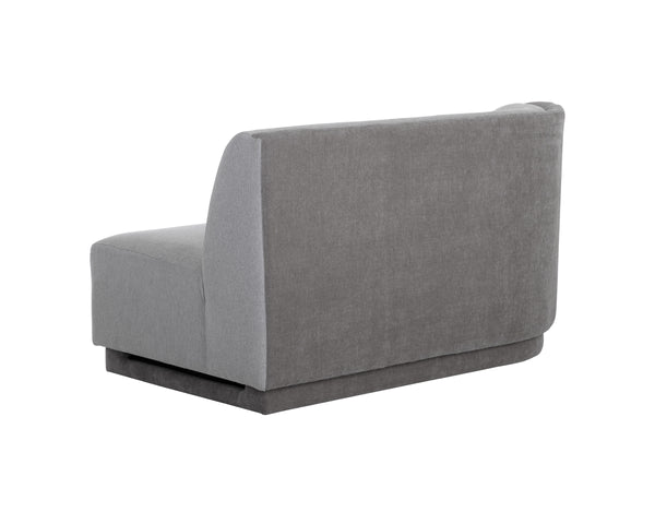 JACLYN MODULAR - LEFT ARMCHAIR - EGYPT LIGHT GREY / DANNY MEDIUM GREY