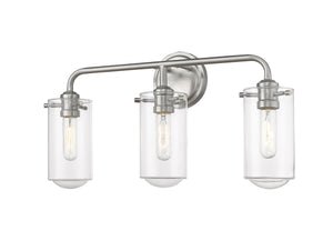 Delaney 3 Light Vanity in Brushed Nickel Finish